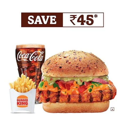 Chicken Tandoori Burger Combo