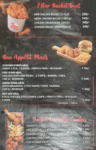 7 Star Cafe menu 4