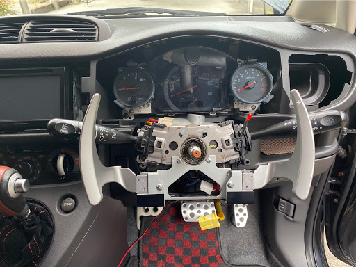 R1 Rj1のパドルシフト シフター のなら飴本舗 のならシフターに関するカスタム メンテナンスの投稿画像 車のカスタム情報はcartune