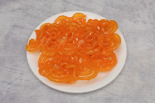 Desi Ghee Kesar Jalebi