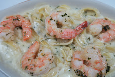 SHRIMP FETTUCCINE