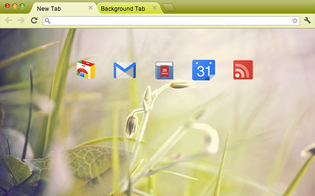 Little Green Theme chrome extension
