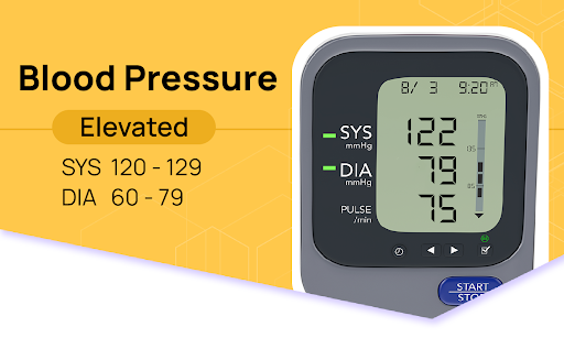 Screenshot Blood Pressure BPM Tracker