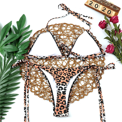 Title 11, Tricolor Lace Up Bikini, enhance your figure wi...