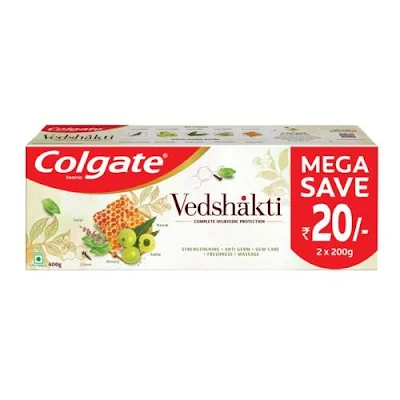 Colgate Swarna Vedshakti Toothpaste - 400 gm