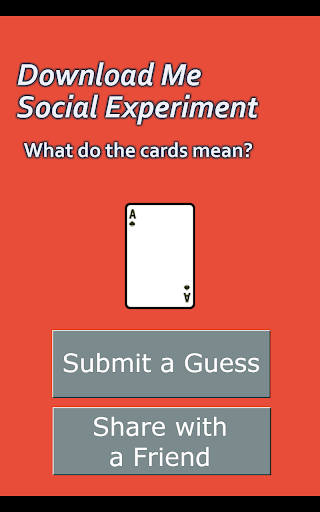 Download Me Social Experiment