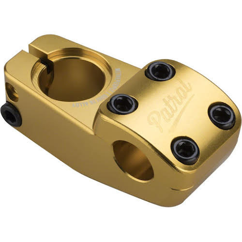 We The People Patrol Stem 28.6mm Rise 53mm Reach Gold