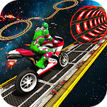 Cover Image of ダウンロード Moto Bike Stunt Racer: Impossible Track Rider 1.0 APK