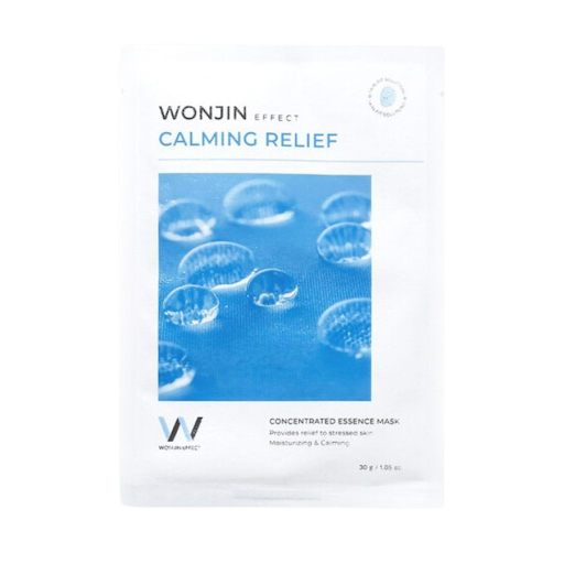 Hộp 14 miếng Mặt Nạ Giúp Cấp Ẩm và Làm Dịu WonJin Effect Calming Relief Mask 30g