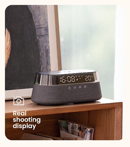 Title 18, Wireless Charging Audio Gift Box Night Light. S...