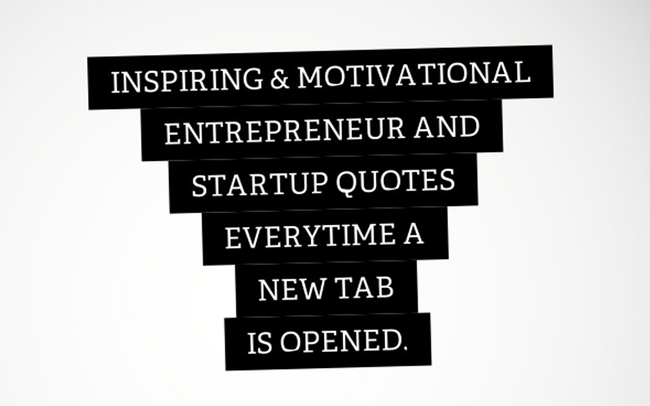 New Tab Startup Quotes Preview image 0