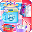 Herunterladen Washing clothes and ironing game Installieren Sie Neueste APK Downloader