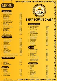 Shiva Tourist Dhaba menu 1