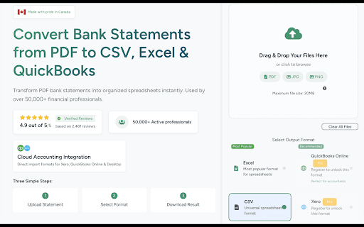 Bank Statement Converter