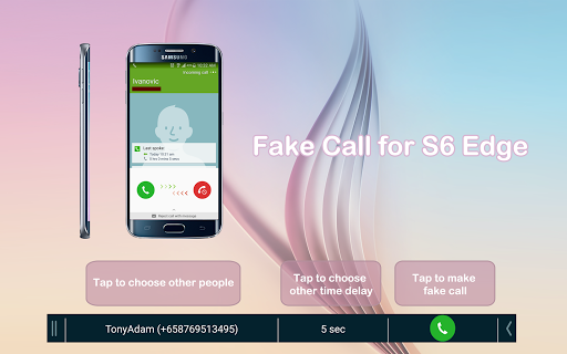 Fake Call for S6 Edge