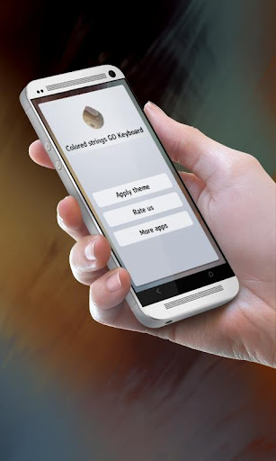着色された文字列 GO Keyboard