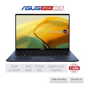 Laptop Asus Zenbook Ux3402Za - Km220W I5 - 1240P|8Gb|512Gb|Iris Xe|14.0'' 2.8K Oled