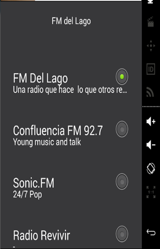 Radio de Argentina Screen 3