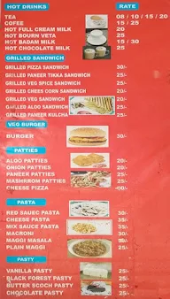 The Food Place menu 2