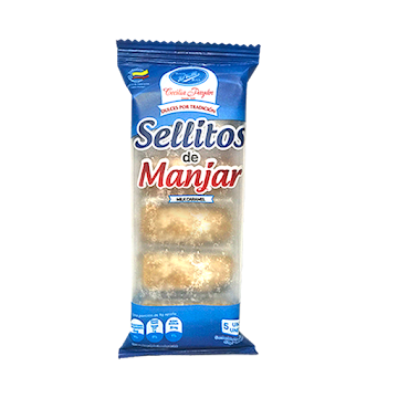 Pasabocas Sellitos De Manjar Dulces Del Valle x 5 und  