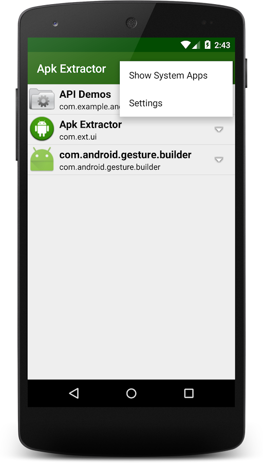 Apk Extractor - screenshot