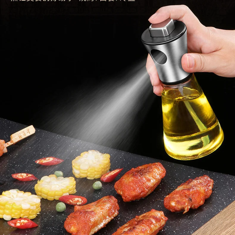 Frasco para Azeite Vinagre Molho de Soja Tempero Sabores - Mantenha seus temperos frescos e à mão. Perfeito para cozinhar e dar sabor.