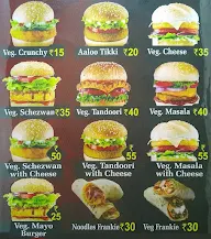 Metro Burger menu 1