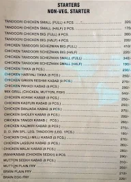 Delhi Darbar Inn menu 2