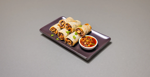 Mushroom Tikka Roll (1 Pc)