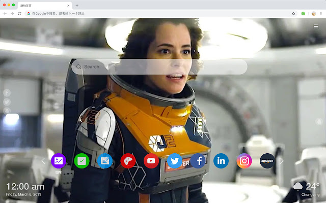 Lost Space HD New Tabs Popular Movies Themes