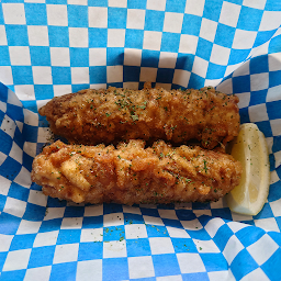 Battered Beyond Meat Sausage