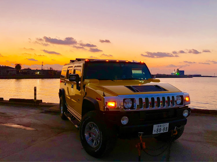 H2の愛媛・今出港・四駆・アメ車・今出港の夕暮れに関するカスタム事例の投稿画像4枚目