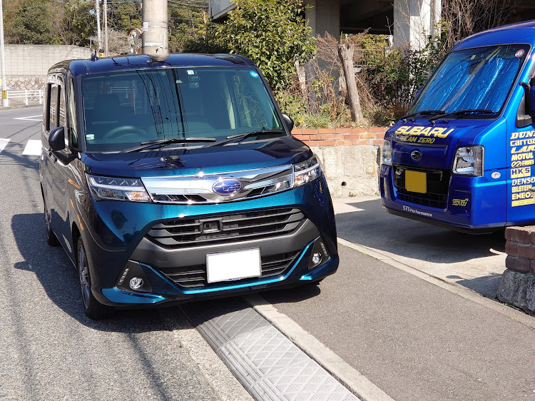 トールのSUBARUエンブレムのトール・リレーアタック防止・ネタがない・医療従事者の方々、ライフラインで働く方々に感謝・ブラウンに関するカスタム事例の投稿画像6枚目