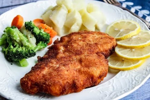 Austrian Schnitzel (with Chicken)