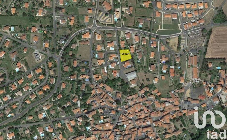 Vente terrain  1081 m² à Chanonat (63450), 220 000 €