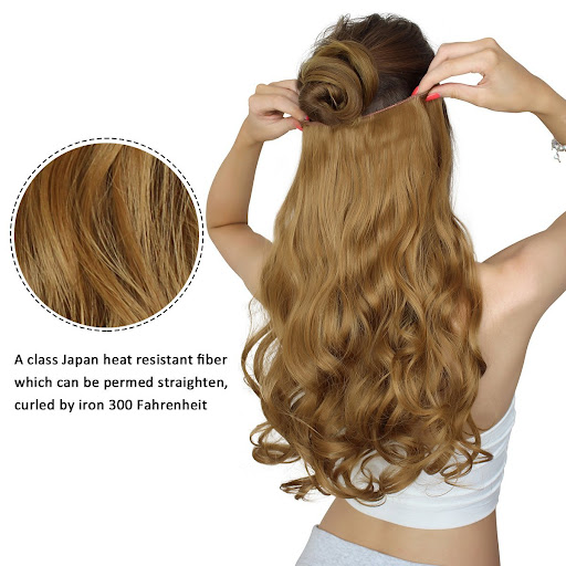 Title 5, Womens Wig Hair Extension Piece One Piece