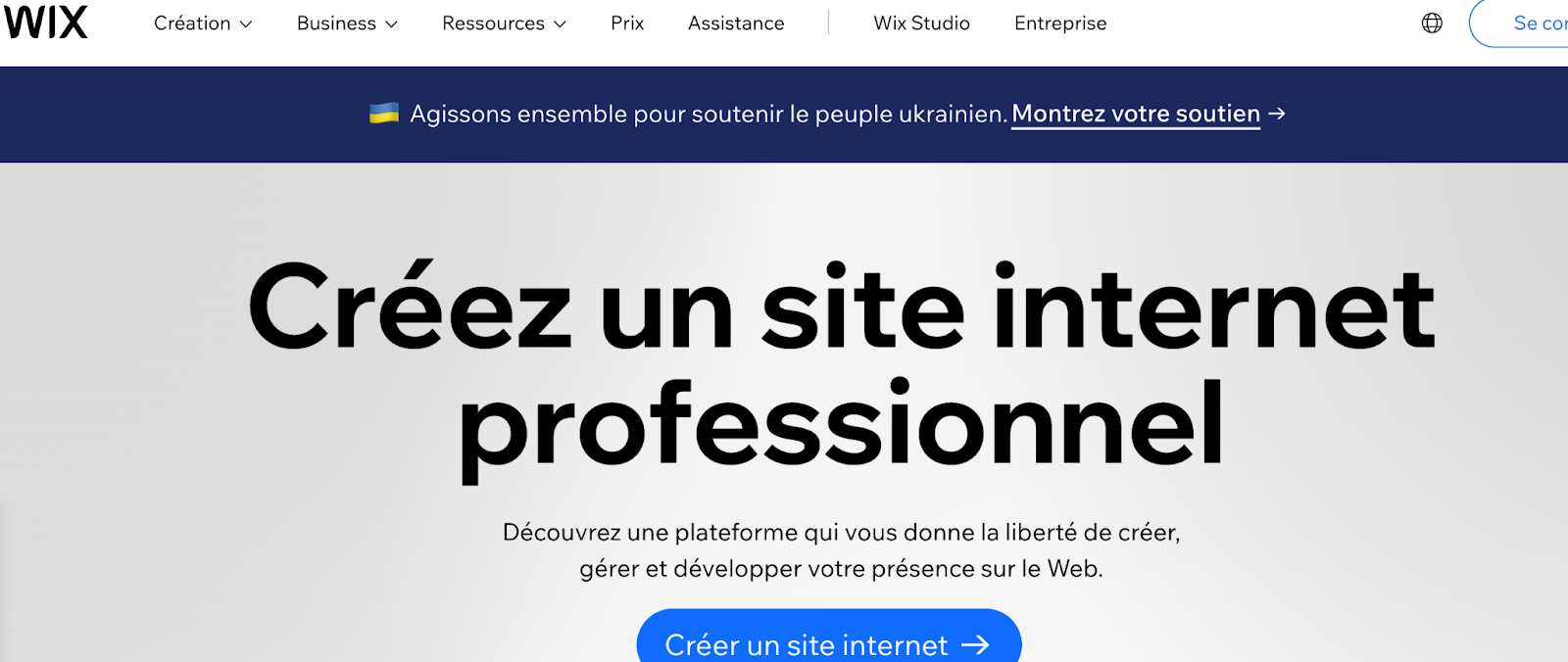 Wix-meilleure-plateforme-e-commerce-2023