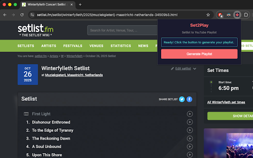 Set2Play screenshot 1