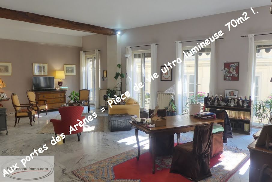 Vente appartement 5 pièces 180 m² à Nimes (30000), 369 000 €