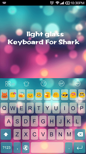 Light Glass -Emoji Keyboard