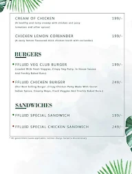 Fluid Cafe menu 2