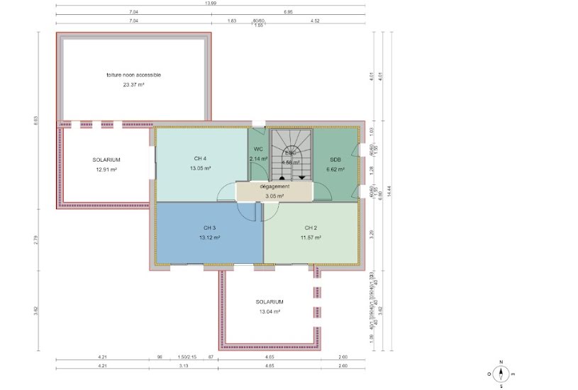  Vente Terrain + Maison - Terrain : 961m² - Maison : 130m² à Hyères (83400) 