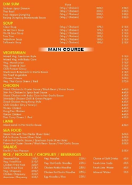 Halki Aanch menu 3