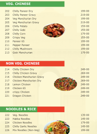 Delhi Zaika menu 2