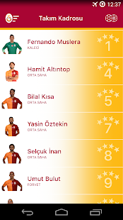 Galatasaray SK Screenshot