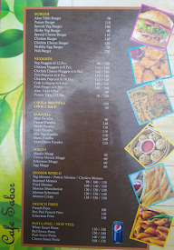 Cafe Sabor menu 1