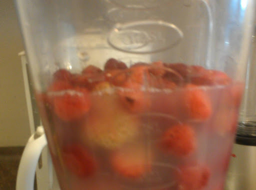 Strawberries & lemon juice 