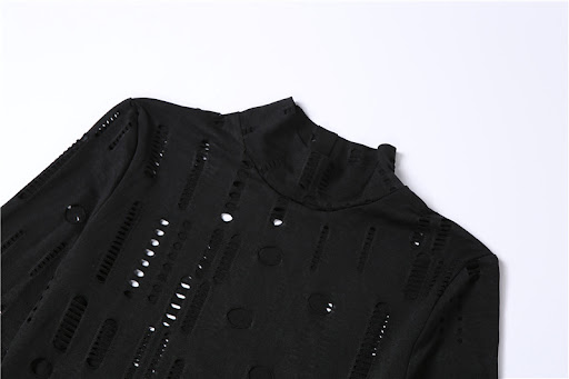 Title 11, European And American Style Cutout Ripped High ...