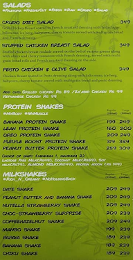 Crudo Juicery & Salad Bar menu 2