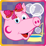 Pig Pepi in bathroom Apk